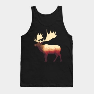 Elk Illustration, Love Elks Tank Top